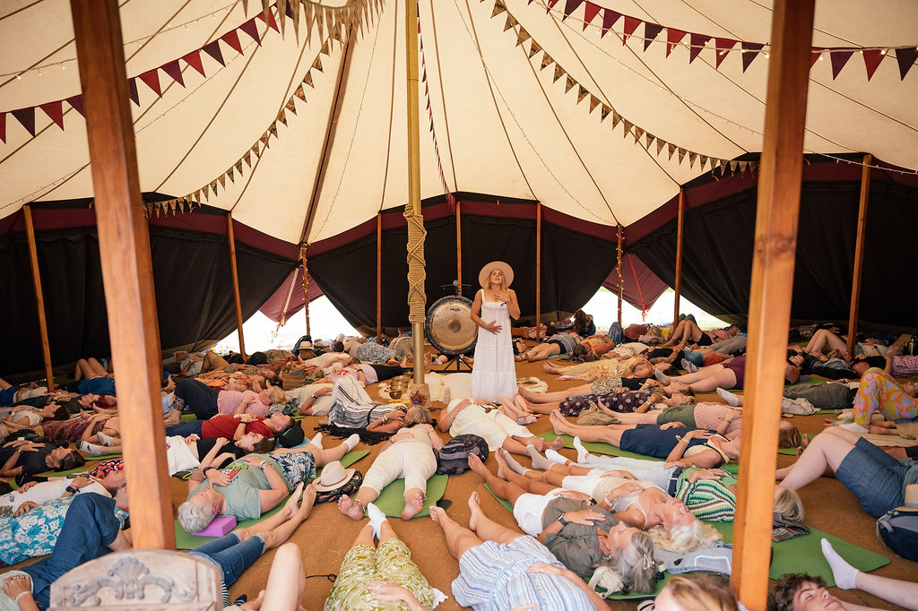 A sound bath in The Shankha